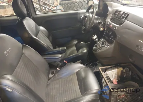 2015 Fiat 500 Sport z USA, uszkodzony, nr VIN 3C3CFFBR0FT550731